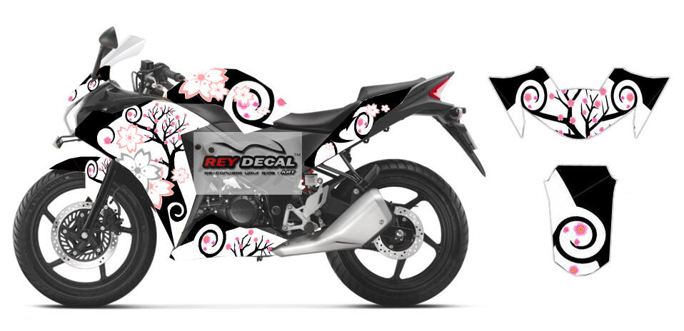 Terjual Cutting Sticker  Decal  Kit Motor  Ninja250 250FI 