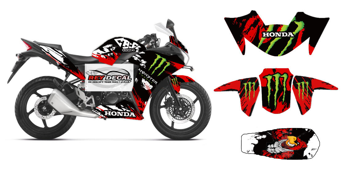 Terjual Cutting Sticker  Decal  Kit Motor  Ninja250 250FI 