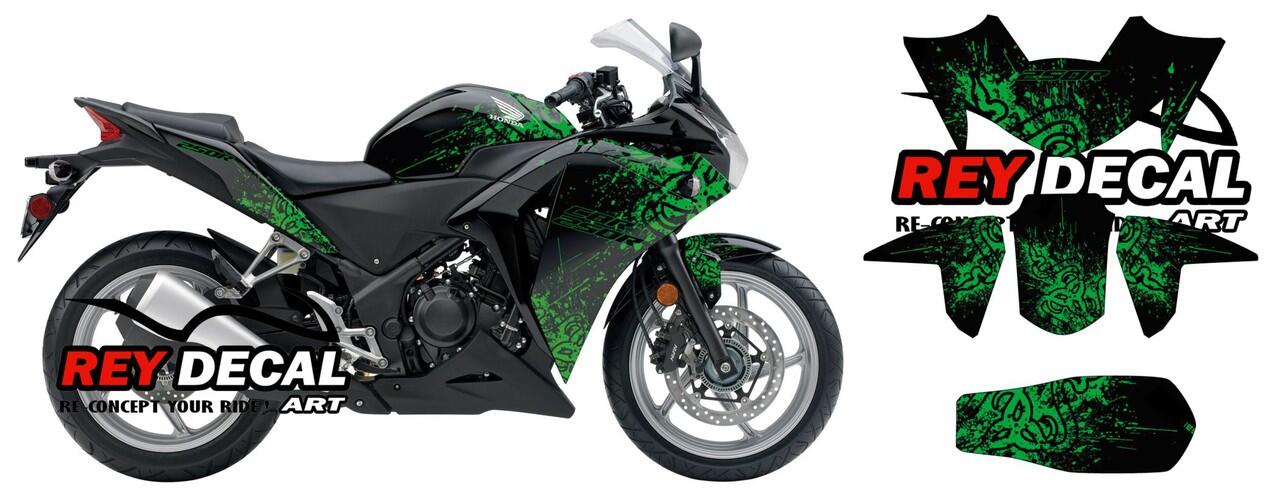 Jual Cutting  Sticker  Decal Kit Motor  Ninja250 250FI 