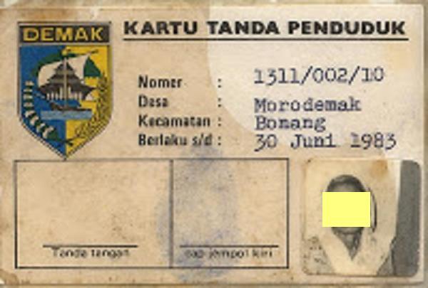 Ooooo.. Seperti Ini Lho KTP-KTP Yang Pernah Eksis Di Indonesia (1921 s.d. 2014)