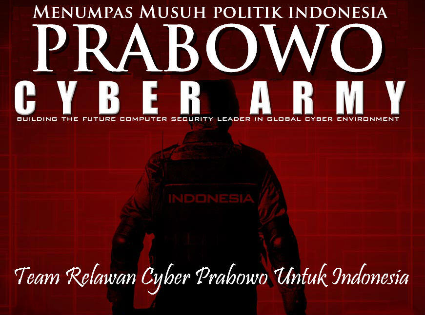 Prabowo Siapkan 'Cyber Army' Hadapi 'Pasukan Nasi Bungkus'