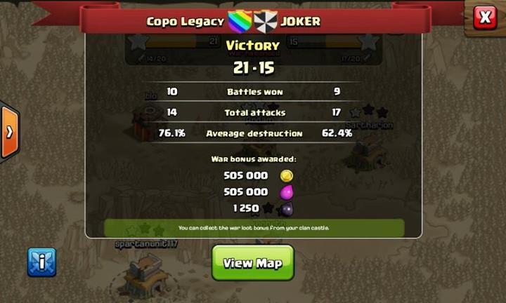 Clash of clan (COPO Legacy) Open for recruitmen