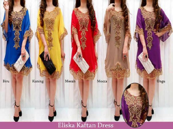 Eliska kaftan dress