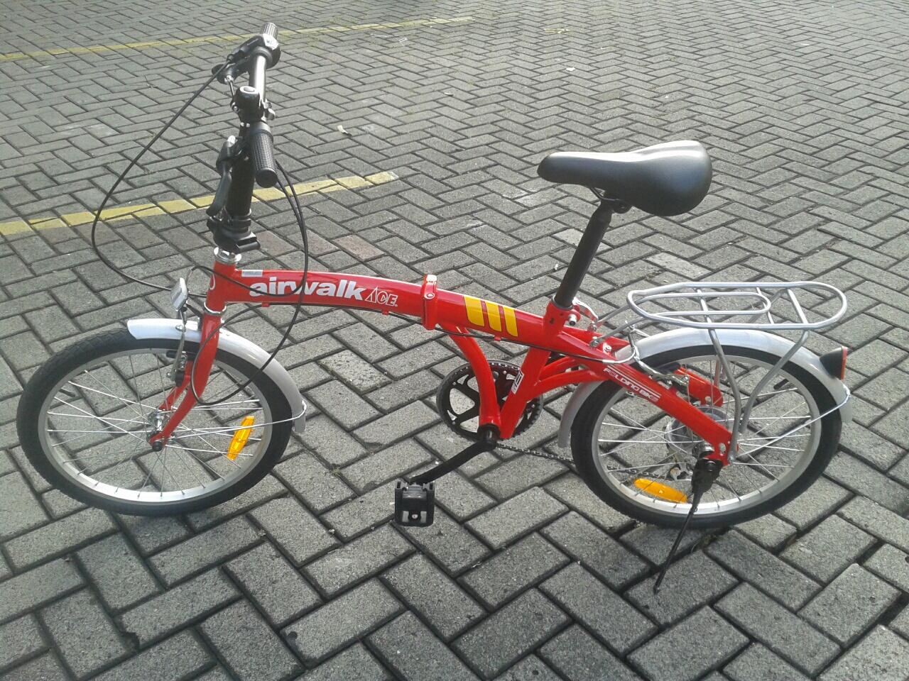 Terjual Jual Sepeda  Airwalk Ace  Hardware  Folding Bike 