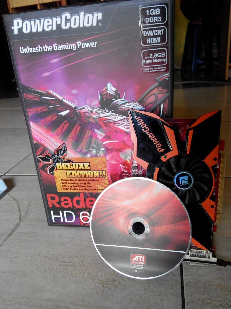 Jual VGA PowerColor HD 6570 Deluxe Edition 1 Gb 128 Bit