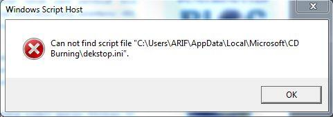 HELP gan Cara Mengatasi Windows Script Host