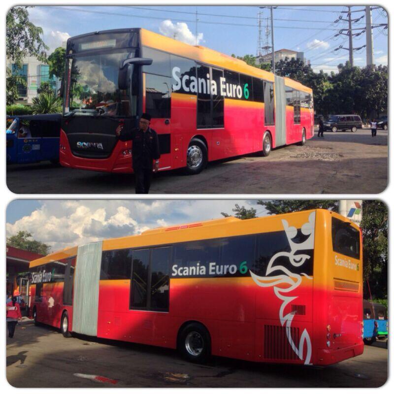 penampakan bus scania photo koleksi pribadi || Pemprov DKI ||