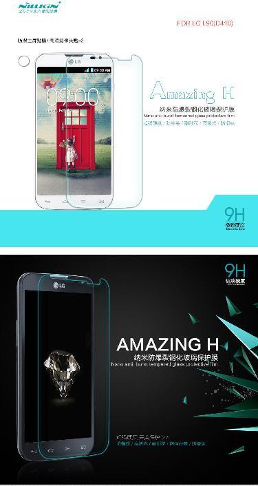 Softcase, Quicksand Hardcase and Tempered Glass Nillkin for LG L90 D410 Dual