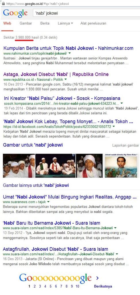 &#91;PIC&#93; Ketua MPR-RI: Jokowi itu Pemimpin Jatuh dari Langit (Jokowi pun disebut 'Nabi')