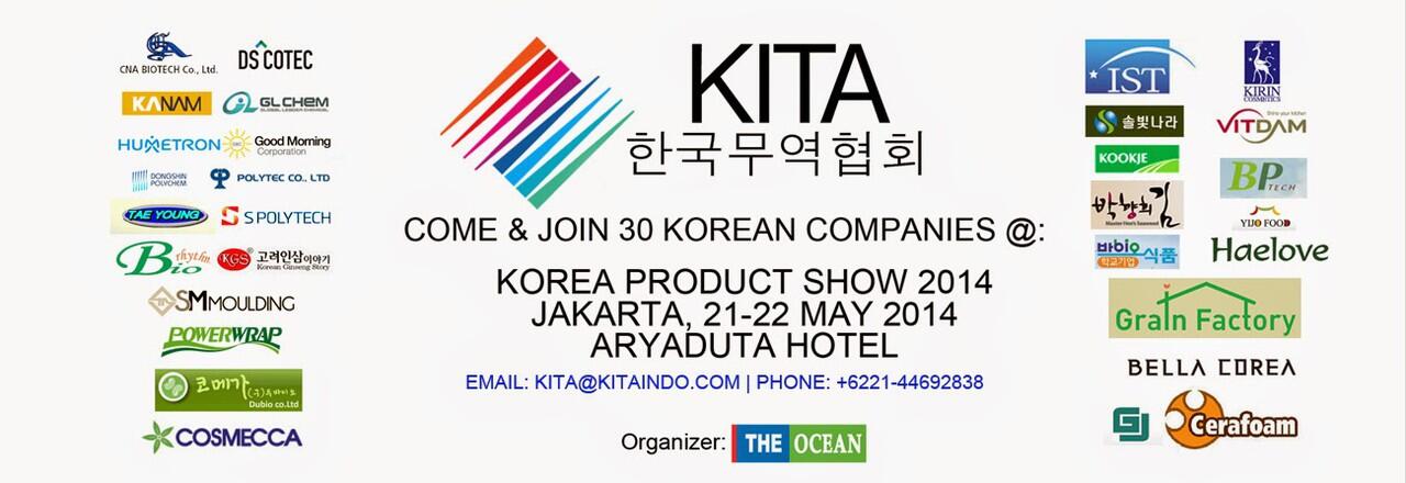 KOREA PRODUCT SHOW 2014 @ARYADUTA HOTEL TUGU TANI JAKARTA 21-22 MEI 2014