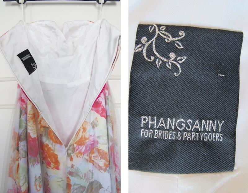 Second Baju Gaun Pesta / Evening Cocktail Dress Oasis, Fluorescence, Phangsanny