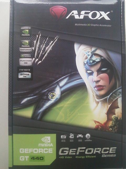 VGA AFOX GT440 2GB DDR3 128BIT FULLSET BARU RMA GARANSI PUANJANG