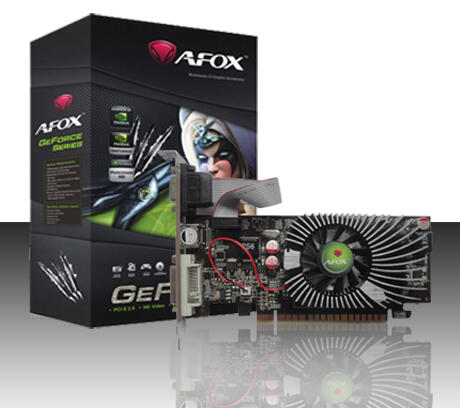 VGA AFOX GT440 2GB DDR3 128BIT FULLSET BARU RMA GARANSI PUANJANG