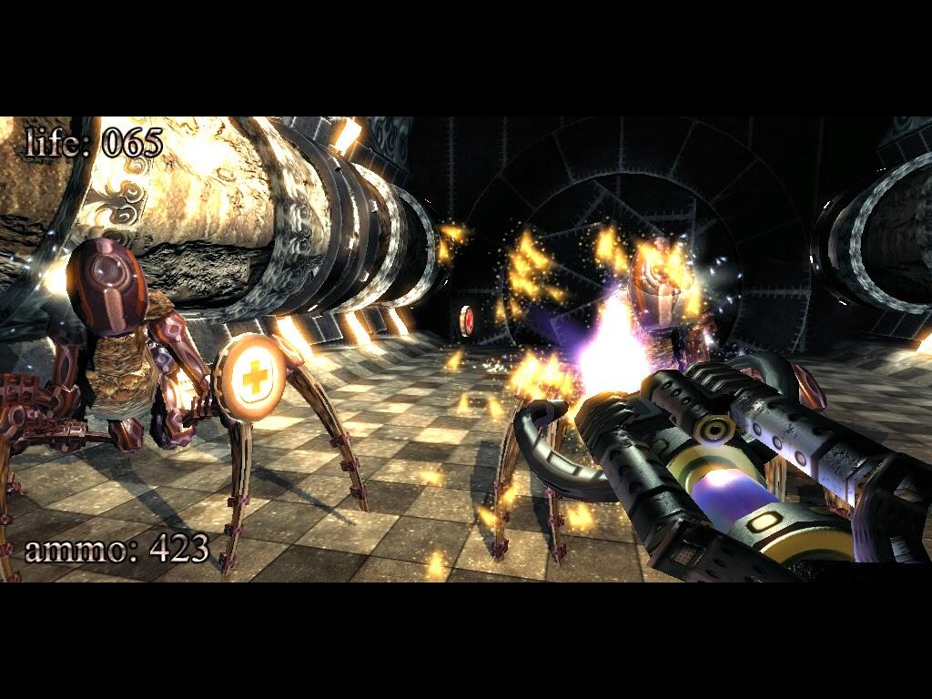 .kkrieger game fps terkecil di dunia tanpa kompres (96kb)