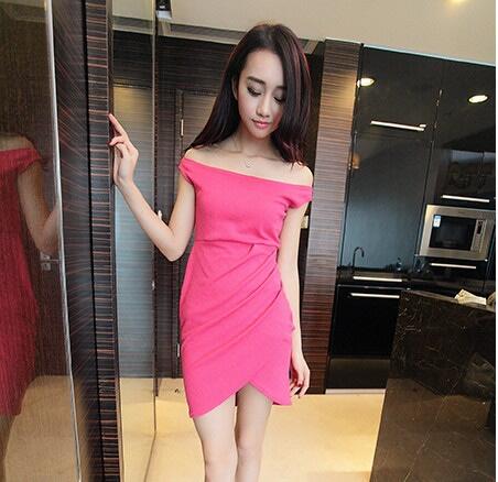 Dress import ( Black, Green , Rose ) Rp. 79.000