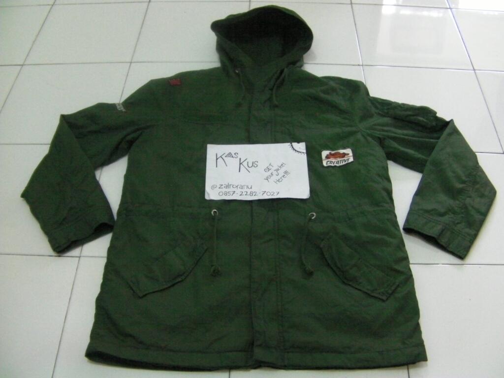 Terjual Jaket Parka dan Bomber/Pilot Alpha Industries (N3B 