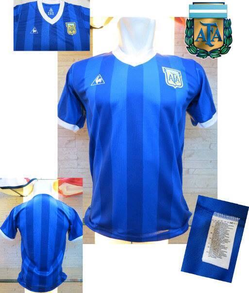 JERSEY ARGENTINA AWAY 1986 RETRO MARADONA