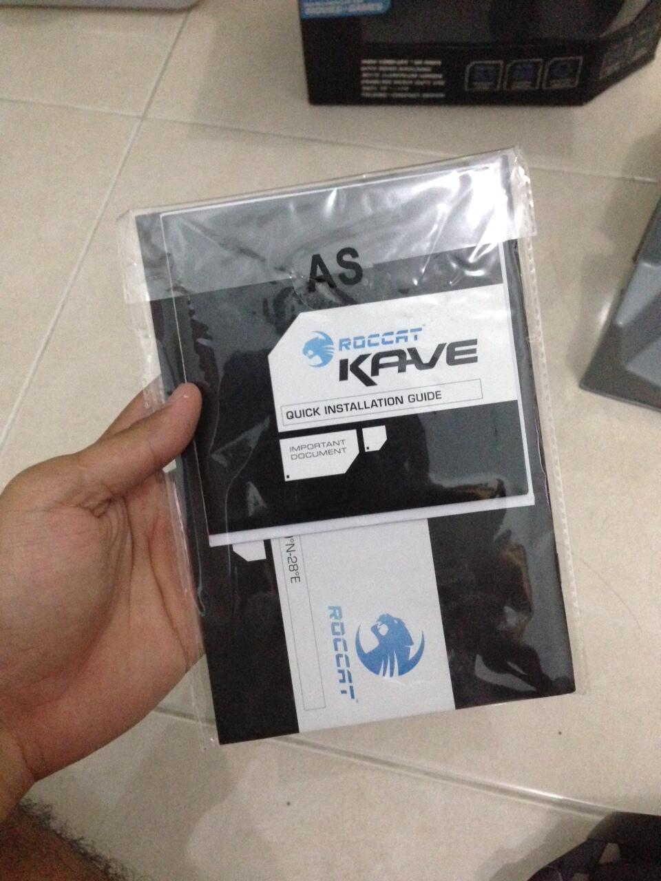 Roccat KAVE eks kolpri, beli bareng mamba gratis goliathus large