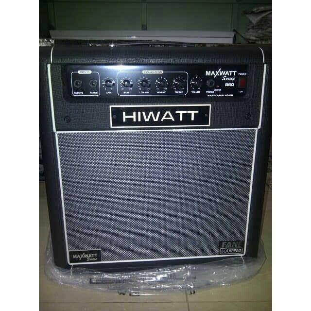 Jual amply gitar dan bass merk hiwat