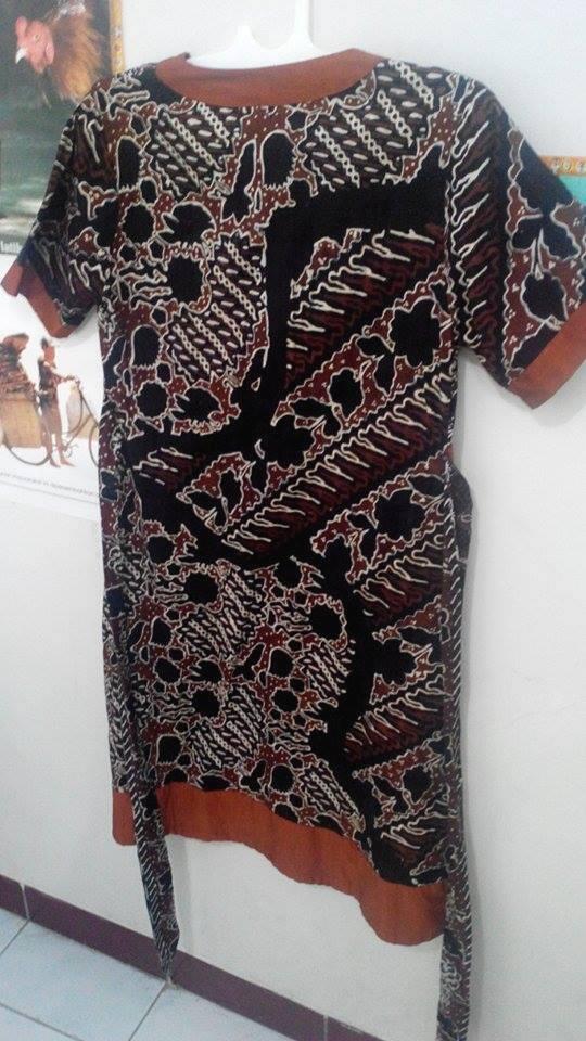 Dress Batik Tulis Sogan