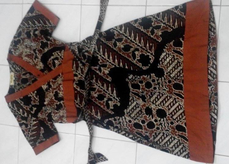 Dress Batik Tulis Sogan