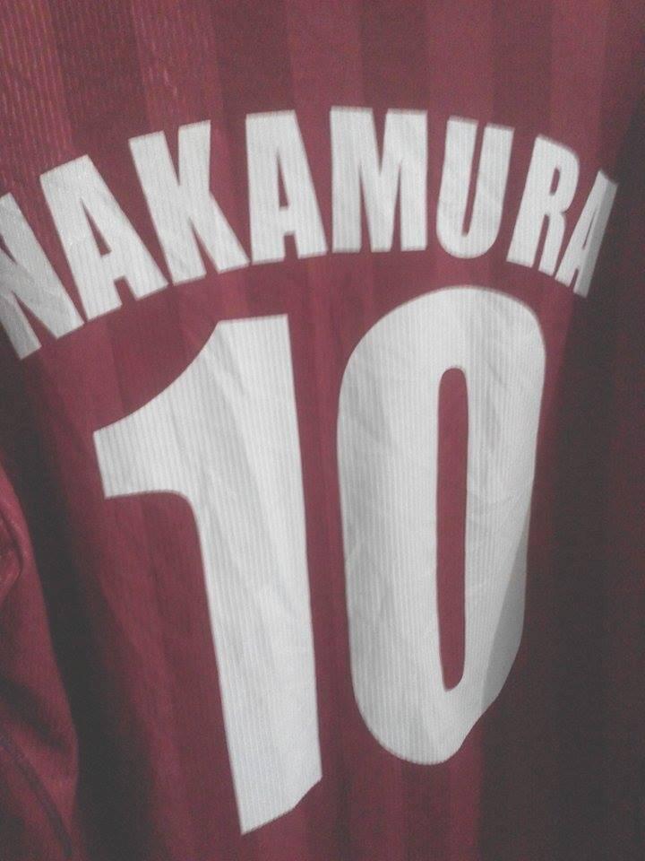 Jersey Reggina Calcio Shunsuke Nakamura (RARE)