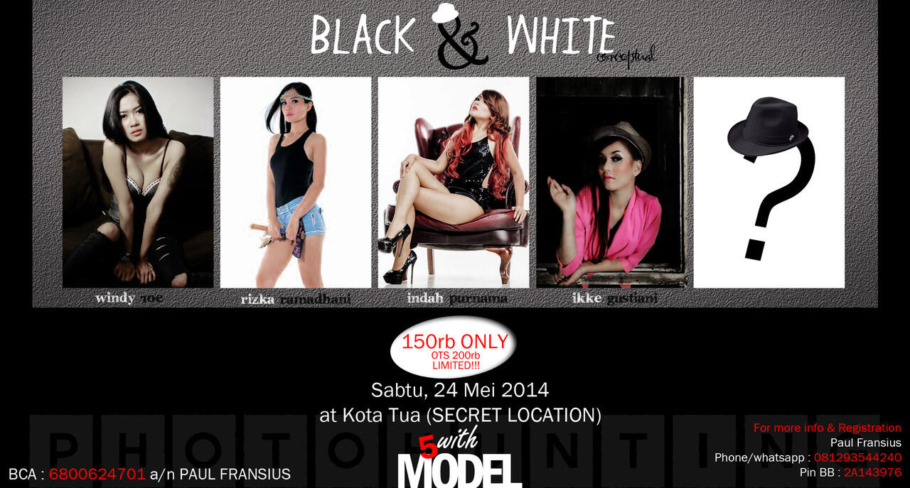 "BLACK & WHITE" PHOTOHUNT
