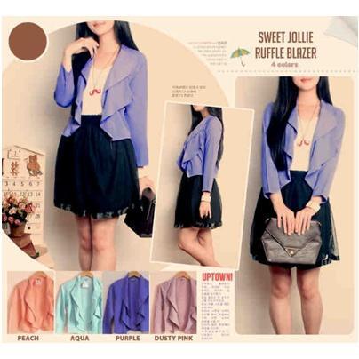 Supplier Blazer fashion wanita cocok untuk kerja dan jalan
