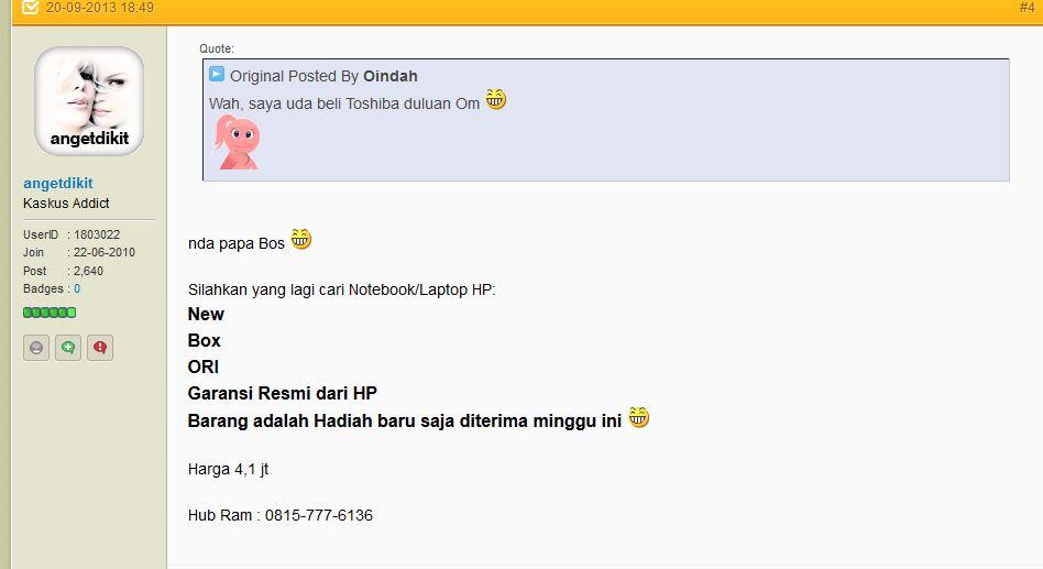 Surat Terbuka buat BankMoney aka Angetdikit aka Spravcu