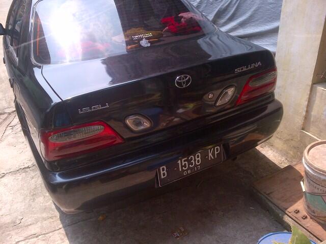 JUAL SOLUNA GLI M/T HITAM 2001 (MATA KUCING)