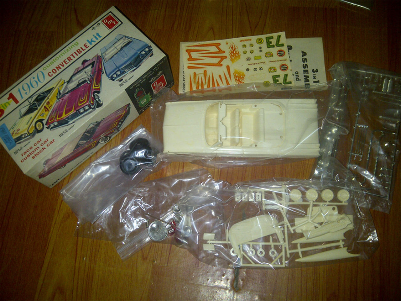 JUAL PAKETAN MODEL KIT AMT STOCK LAMA
