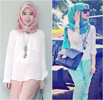 siapa bilang berhijab itu gak bisa terlihat cantik !! (+pict IGO hijab inside)