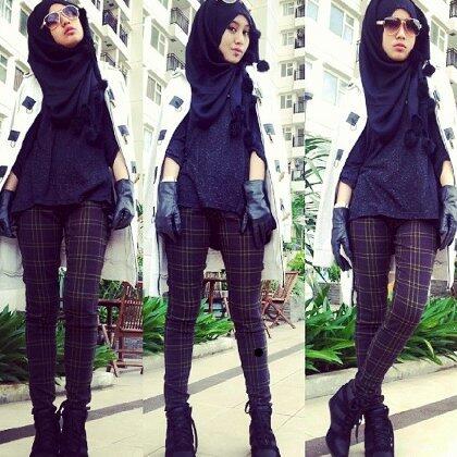 siapa bilang berhijab itu gak bisa terlihat cantik !! (+pict IGO hijab inside)