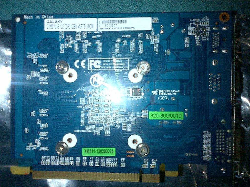 VGA CARD GALAXY GT630 PCI-E 1GB DDR3 128BIT CRT/DVI/HDMI