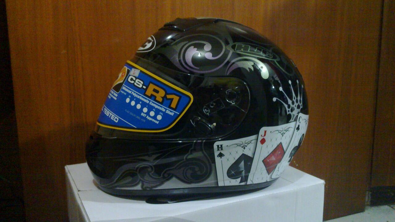 Terjual Helmet Arai, HJC, AGV, Nolan, X-Lite, Shoei, KBC 