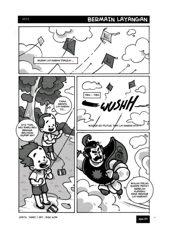 Komik strip nasional Tomodantama