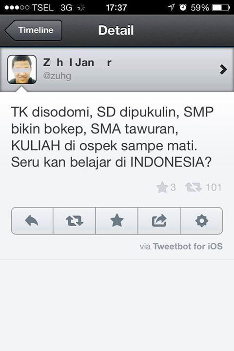 [Keritik] Seru kan Belajar di Indonesia?