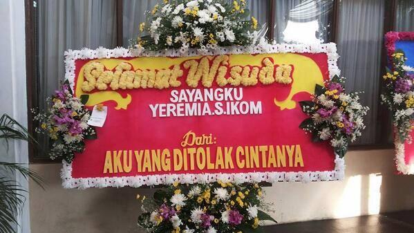 &#91;PICT&#93; Karangan Bunga Untuk Mu #ngakak abis gan wakakakak