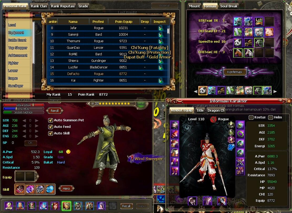&#91;SHARE&#93; CHAR GAME ONLINE TERBAIK YANG KAMU PUNYA DI SINI !!