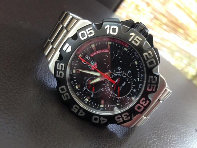 tag heuer formula 1 kimi raikkonen limited edition price