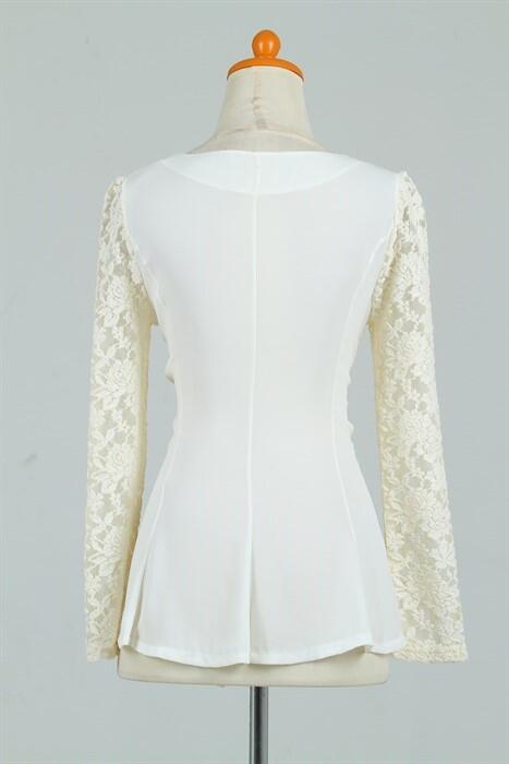 Blouse import Lace Long Sleeve ( baju pakaian blus impor ) RP. 95.000
