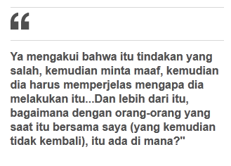 PS Ngeles tim lain ? Padahal Korban yg hilang dengan Mugiyanto, satu ruangan