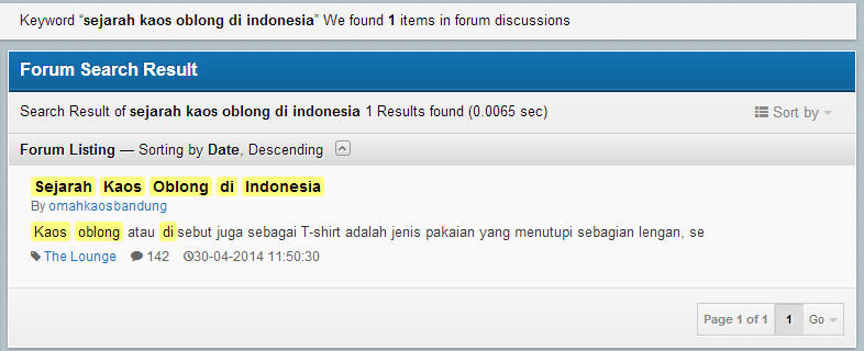 Sejarah Kaos Oblong di Indonesia