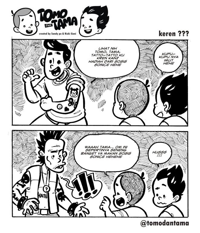 Komik strip nasional Tomodantama