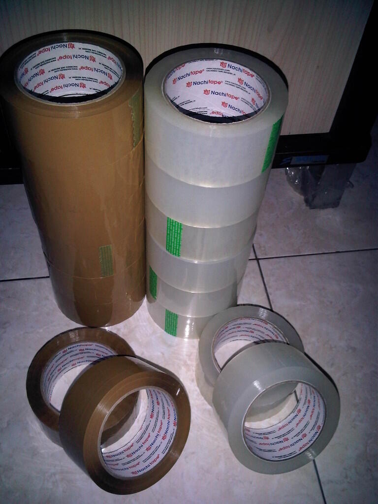 Jual Lakban Suprame dan Nachi tape 100 Yard 48mm