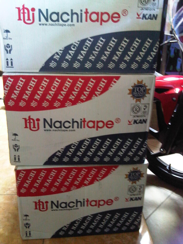 Jual Lakban Suprame dan Nachi tape 100 Yard 48mm