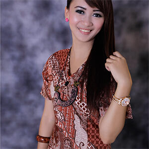Blouse batik simple