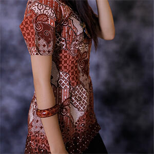 Blouse batik simple