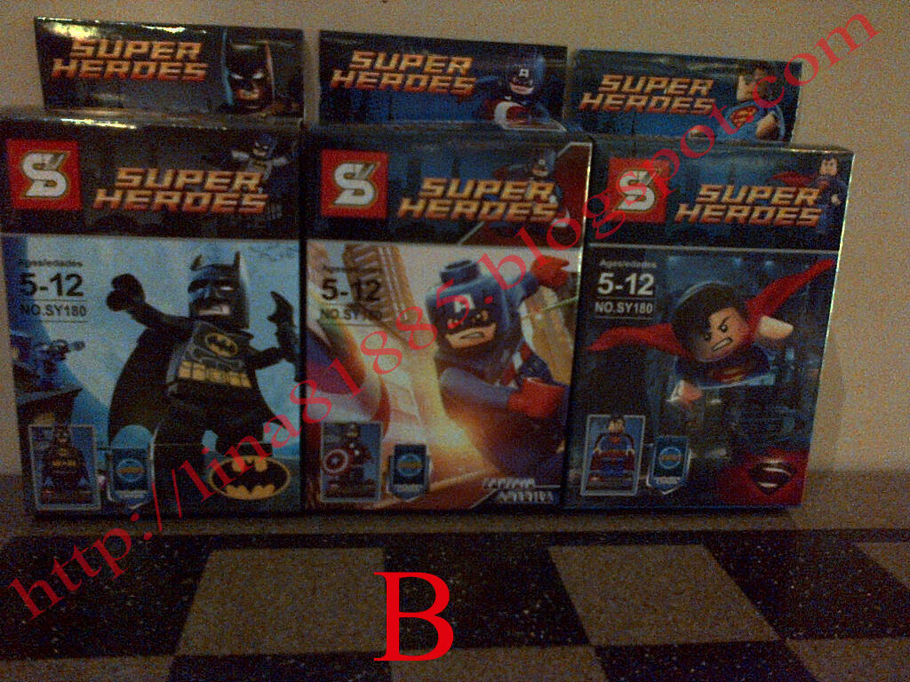 DIJUAL LEGO SUPERHEROES NON GASING KW SET
