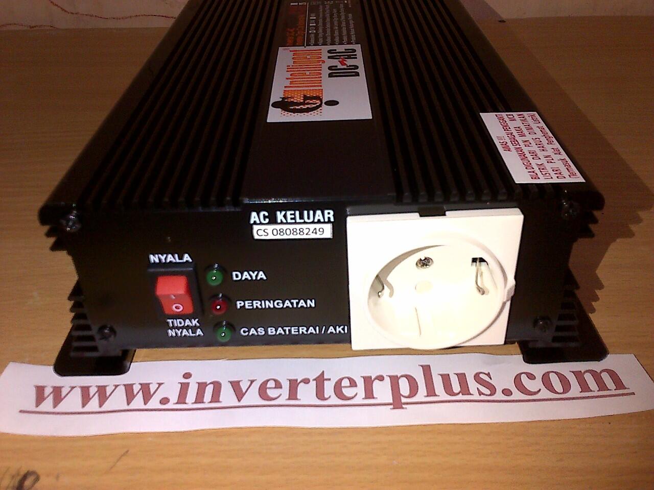 Inverter 300 watt plus charger dengan keunggulan output 90% Buatan Taiwan